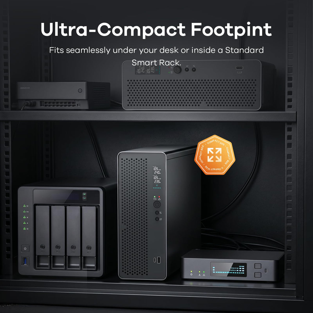 1500VA/1000W LiFePO4 UPS Battery Backup Q9445