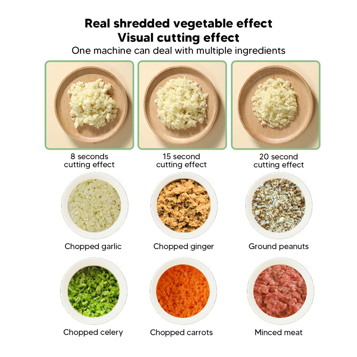 4 in 1 Electric Mini Vegetable Cutter H1386