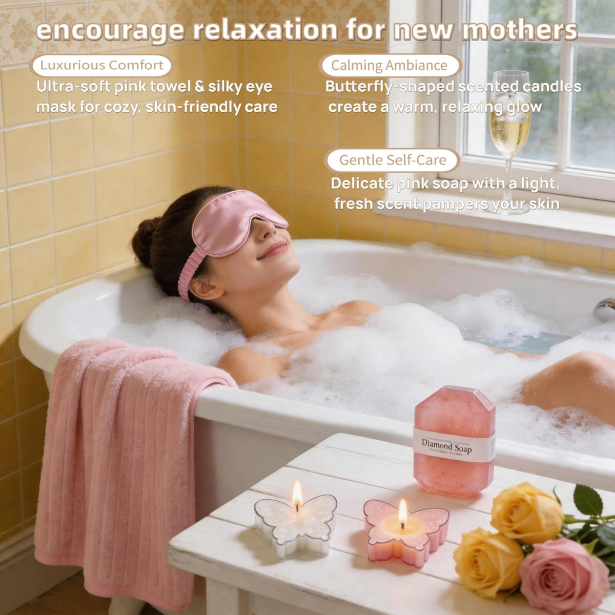 Pink Self Care Gift Set S70049