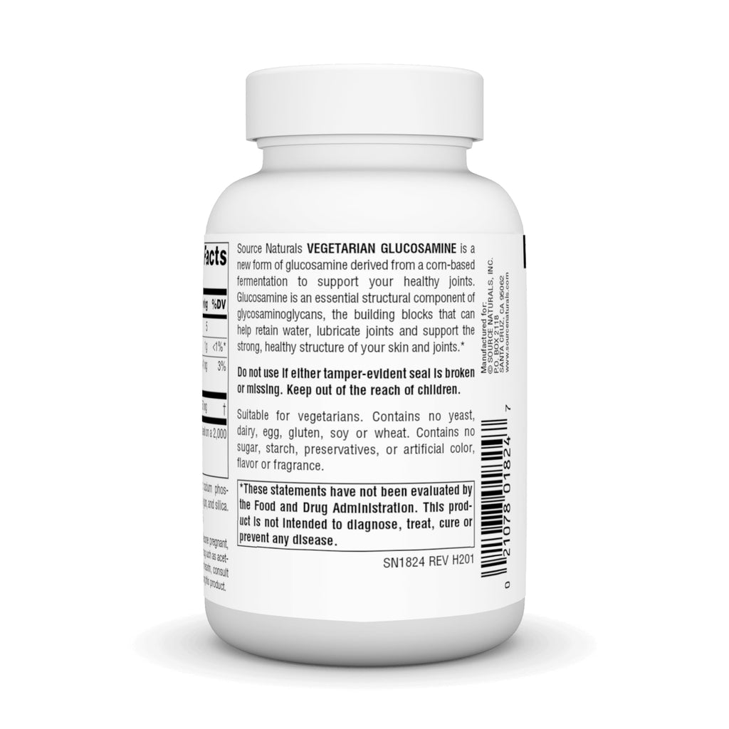 Vegetarian Glucosamine 750 mg 60 Tablets E94753