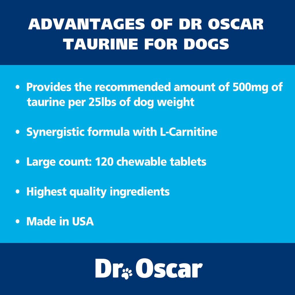Taurine Supplement for Dogs 120ct W24358