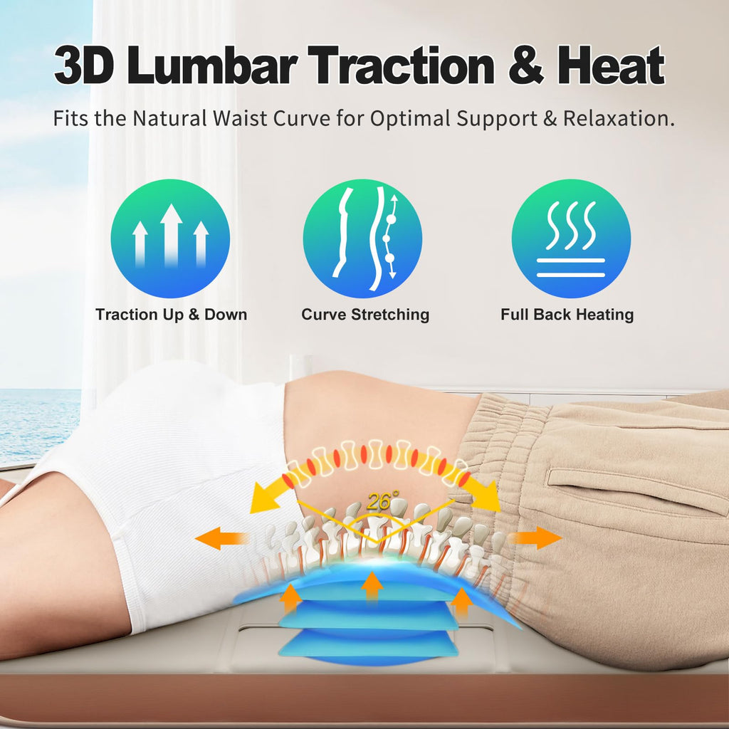 Full Body Massage Mat with 3 Heating Zones A932330