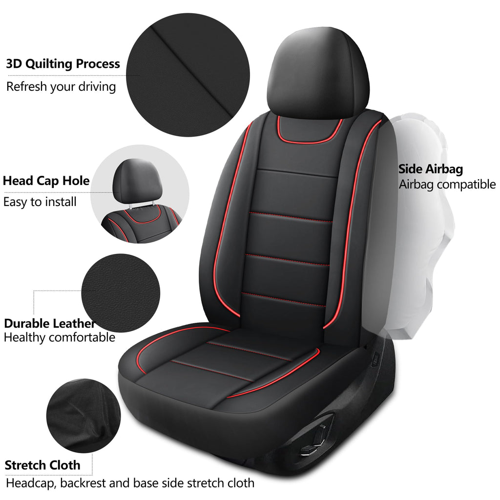 Waterproof Faux Leather Car Seat Cover L8153