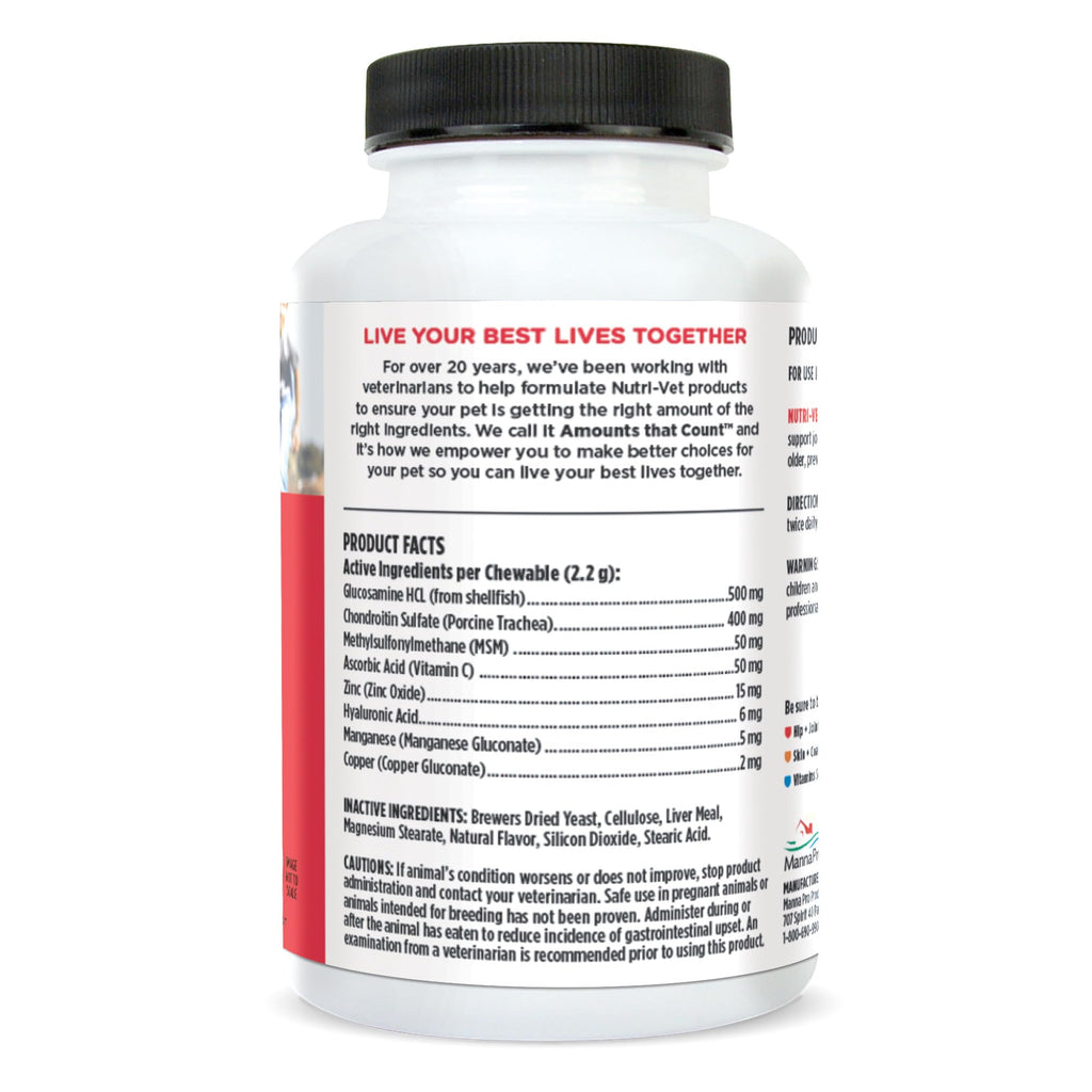 Glucosamine Chondroitin Dog Supplement 150 Ct Z5229