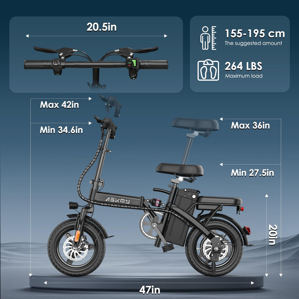 Folding Electric Bike 14" D683