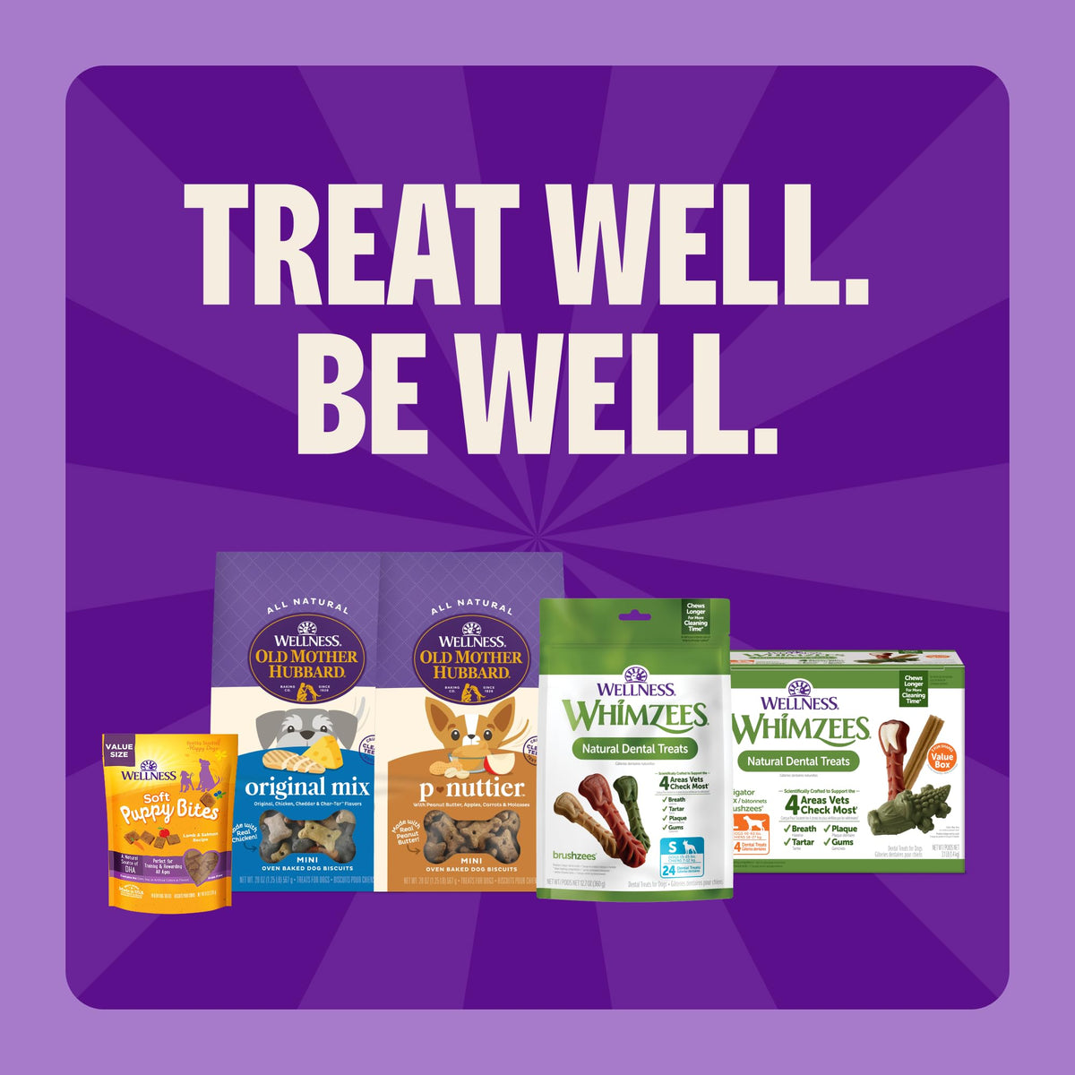 Natural Dog Dental Treat 12.7 oz 48 Count V2372