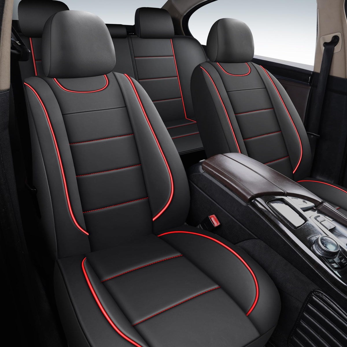 Waterproof Faux Leather Car Seat Cover L8153