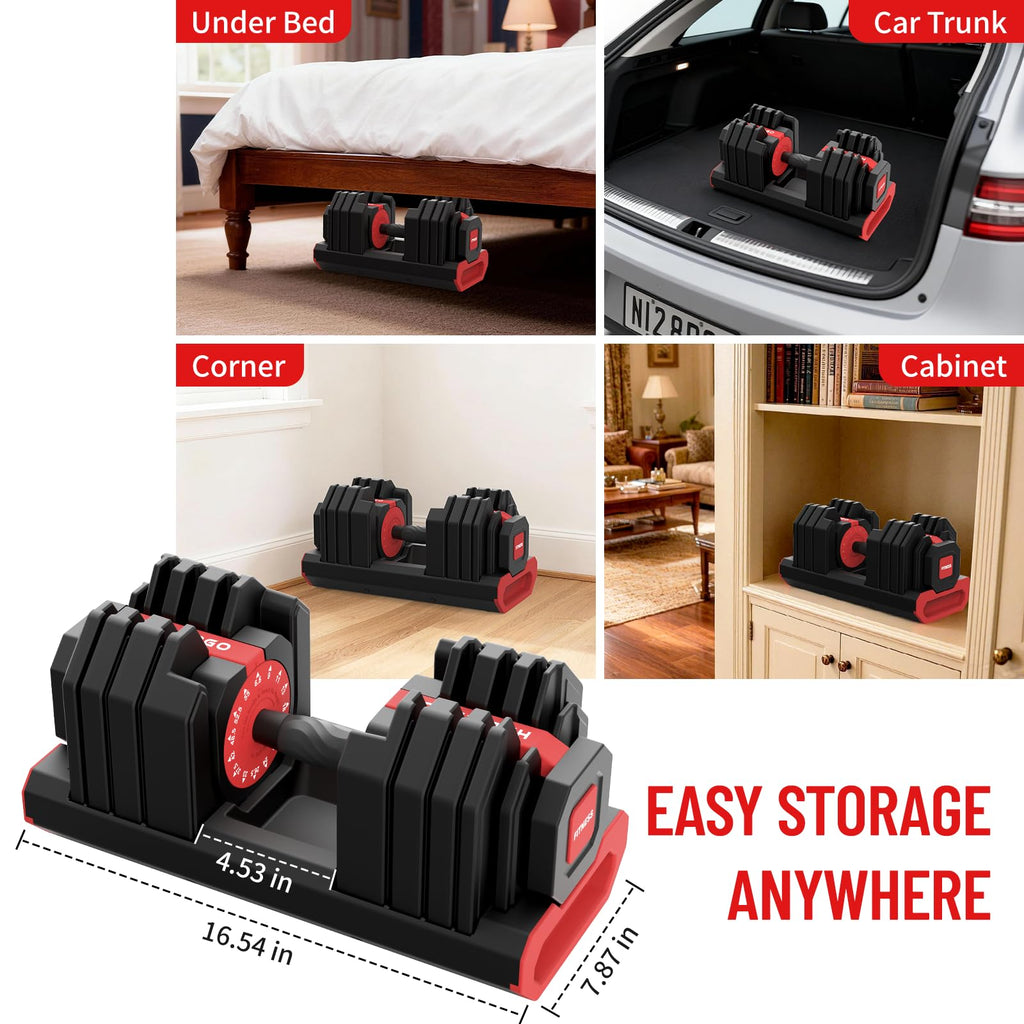 15 in 1 Adjustable Dumbbell Weight T349