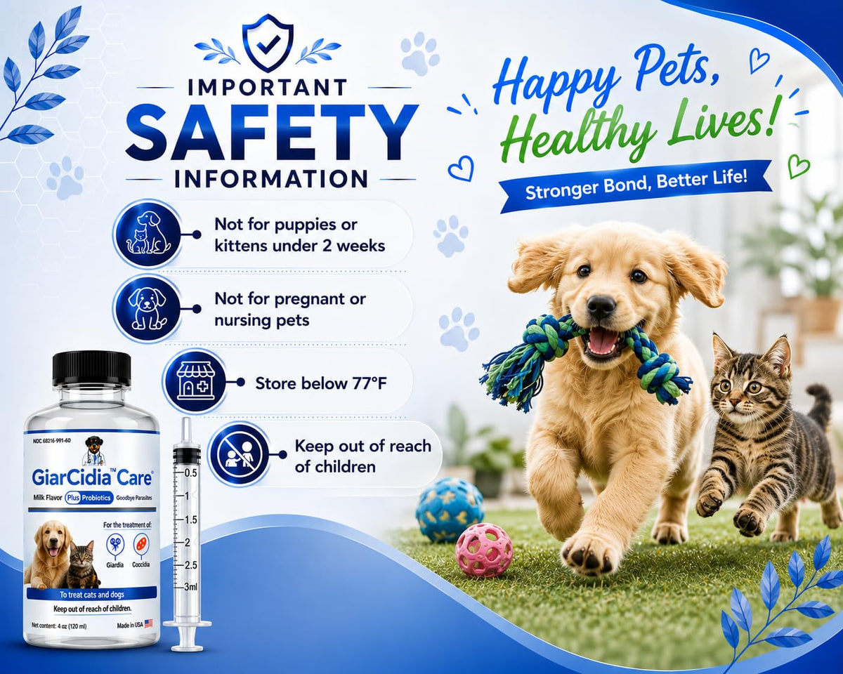 Milk Flavor Dewormer for Cats & Dogs 120ml with Dropper K740