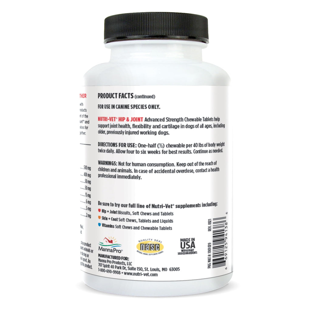 Glucosamine Chondroitin Dog Supplement 150 Ct Z5229