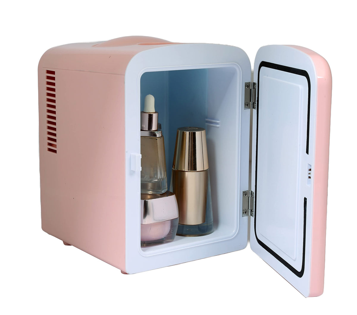 Mini Portable Compact Personal Fridge, 4 Liter Capacity, Pink D91241