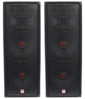 Dual 12" 3-Way 8-Ohm Passive PA Speaker, 2-Pack M844845