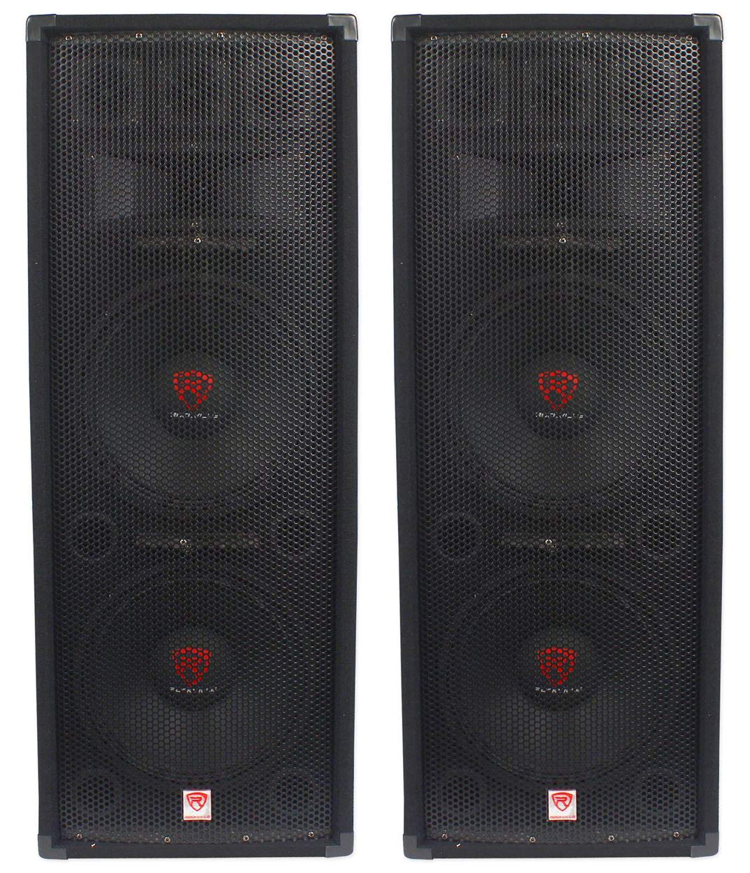 Dual 12" 3-Way 8-Ohm Passive PA Speaker, 2-Pack M844845