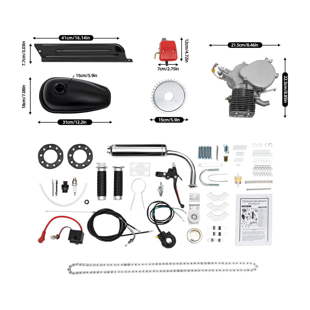 2 Stroke 100cc Bicycle Engine Kit A7208