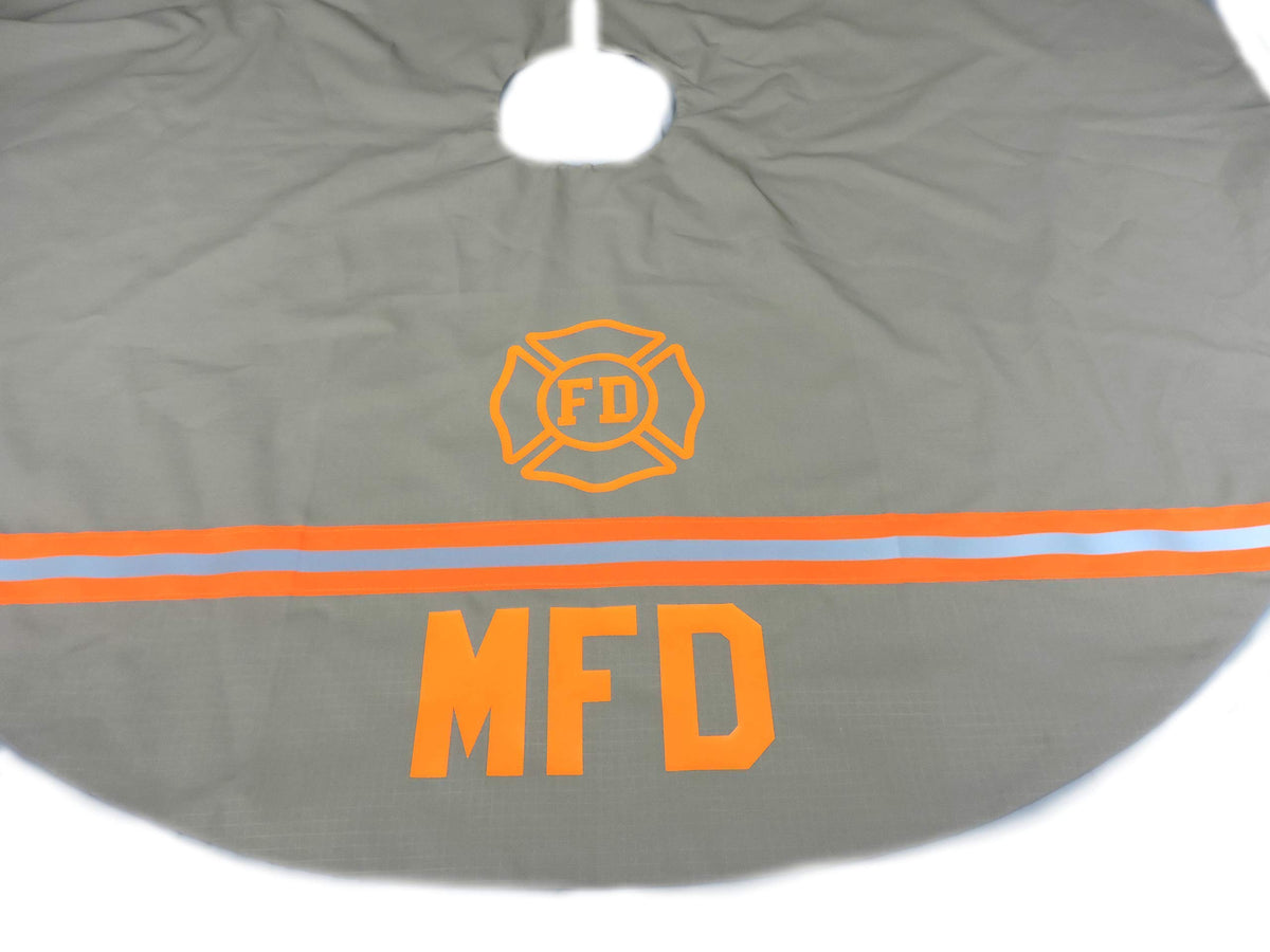 Firefighter Christmas Tree Skirt N4738