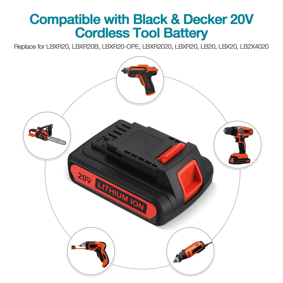 20V 4.0Ah Lithium Battery L59917