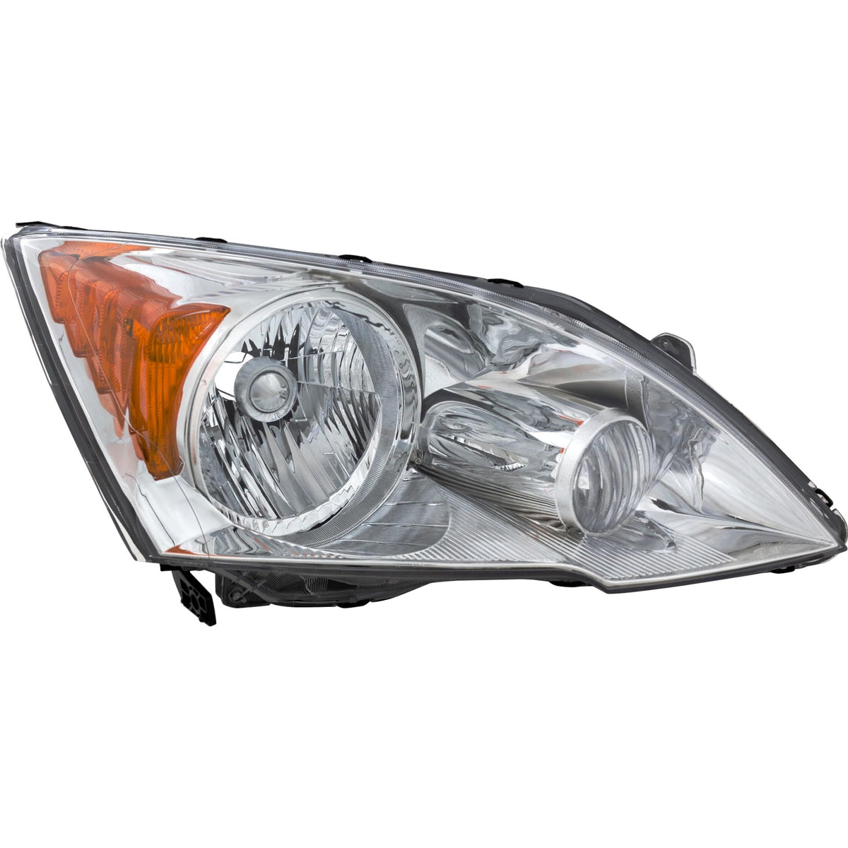 Headlights Lens and Housing Pair/Set for Honda CR-V, Right and Left, Halogen E837