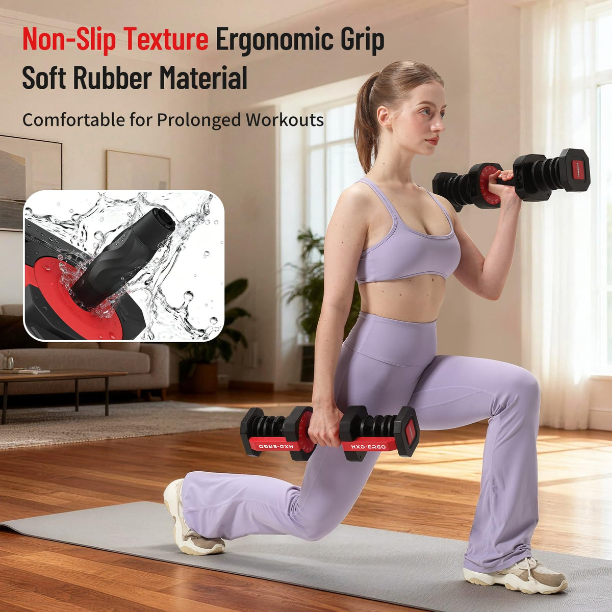 15 in 1 Adjustable Dumbbell Weight T349