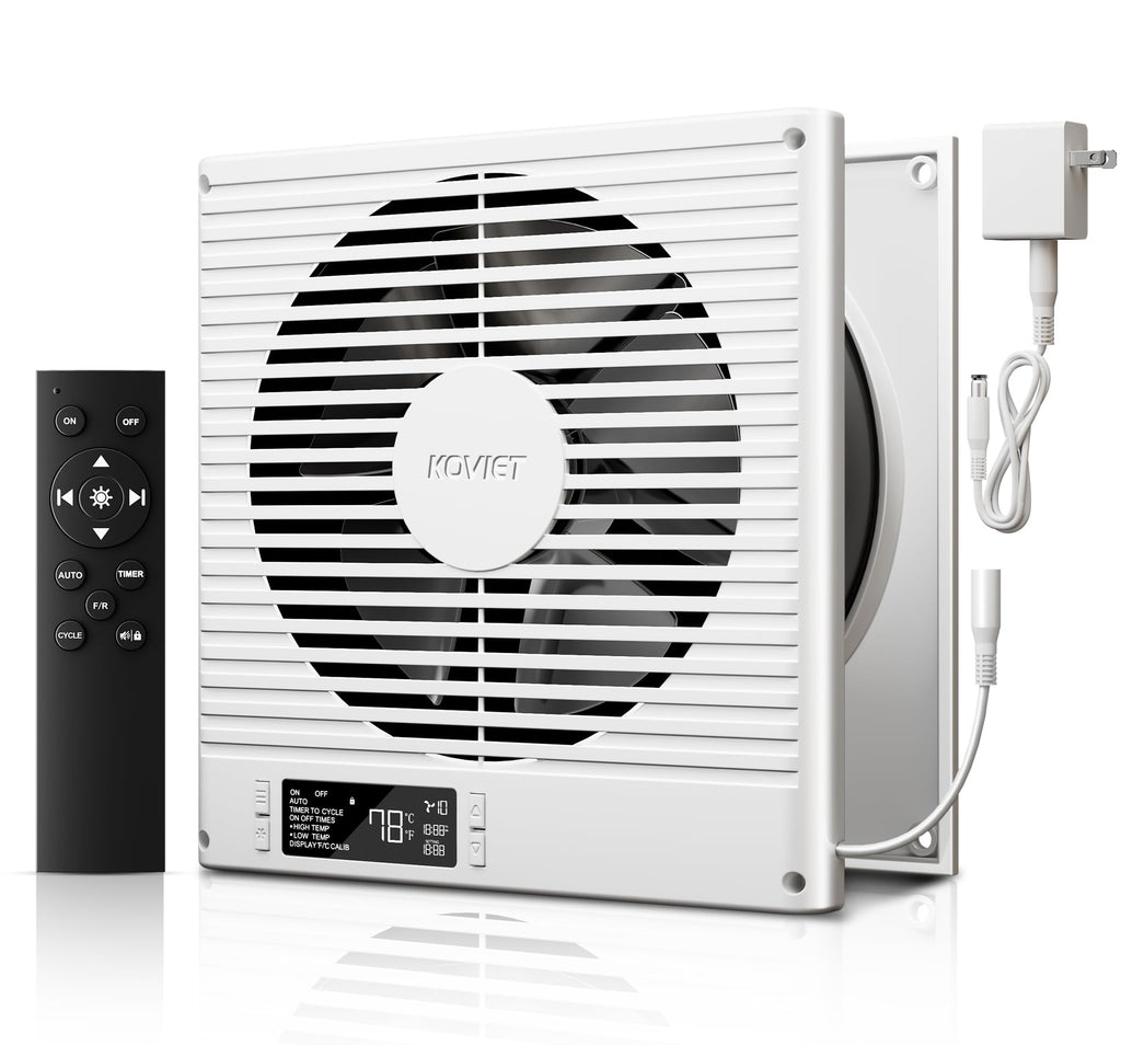 8" Room to Room Ventilation Fan with Remote W44261