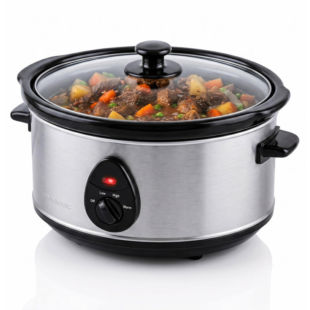 3.7 Qt Electric Slow Cooker F21162