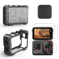 Aluminum Metal Frame Cage Case Bag with Silicone Lens Cap Screen Protector Camera Accessories Kit C354254