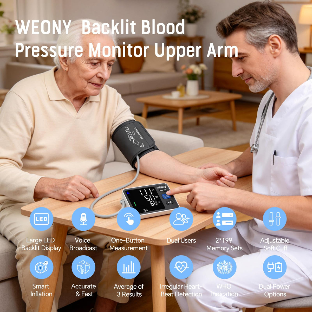 Upper Arm Blood Pressure Monitor T55610