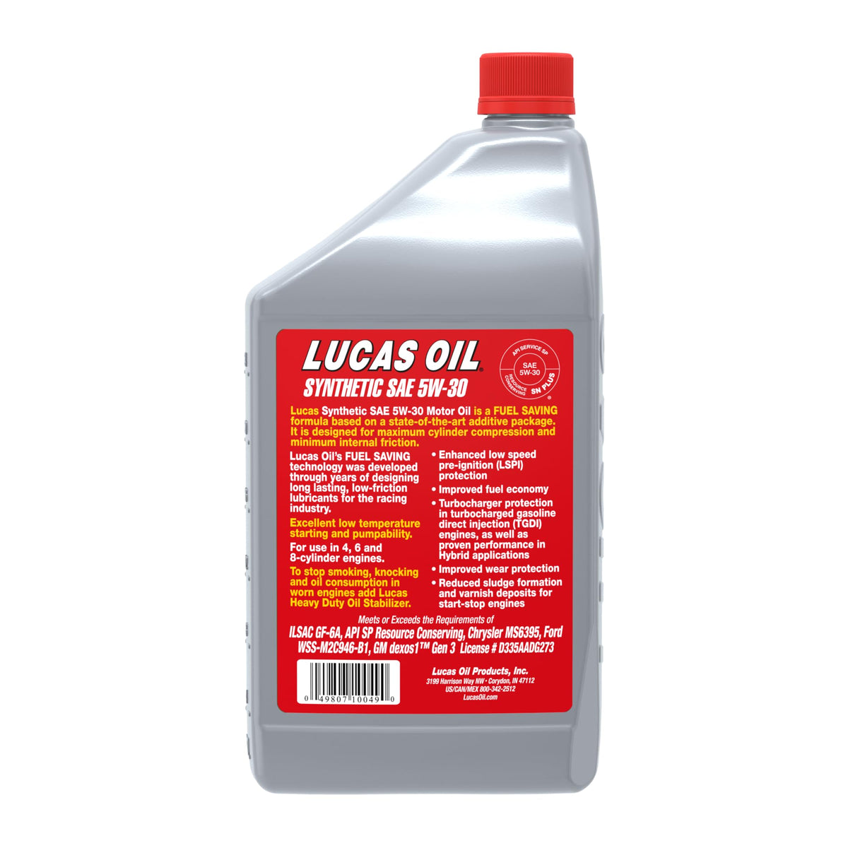 Full Synthetic SAE 5W-30 Motor Oil 1 Quart M62358