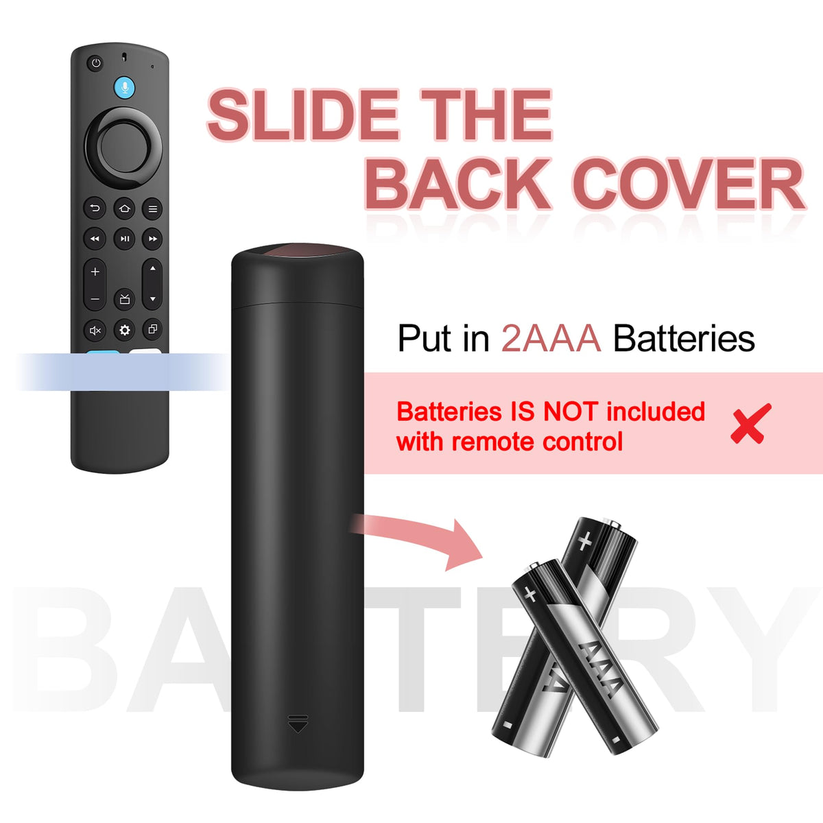 Replacement Remote for Fire TV Stick and Smart TVs with Voice D13318