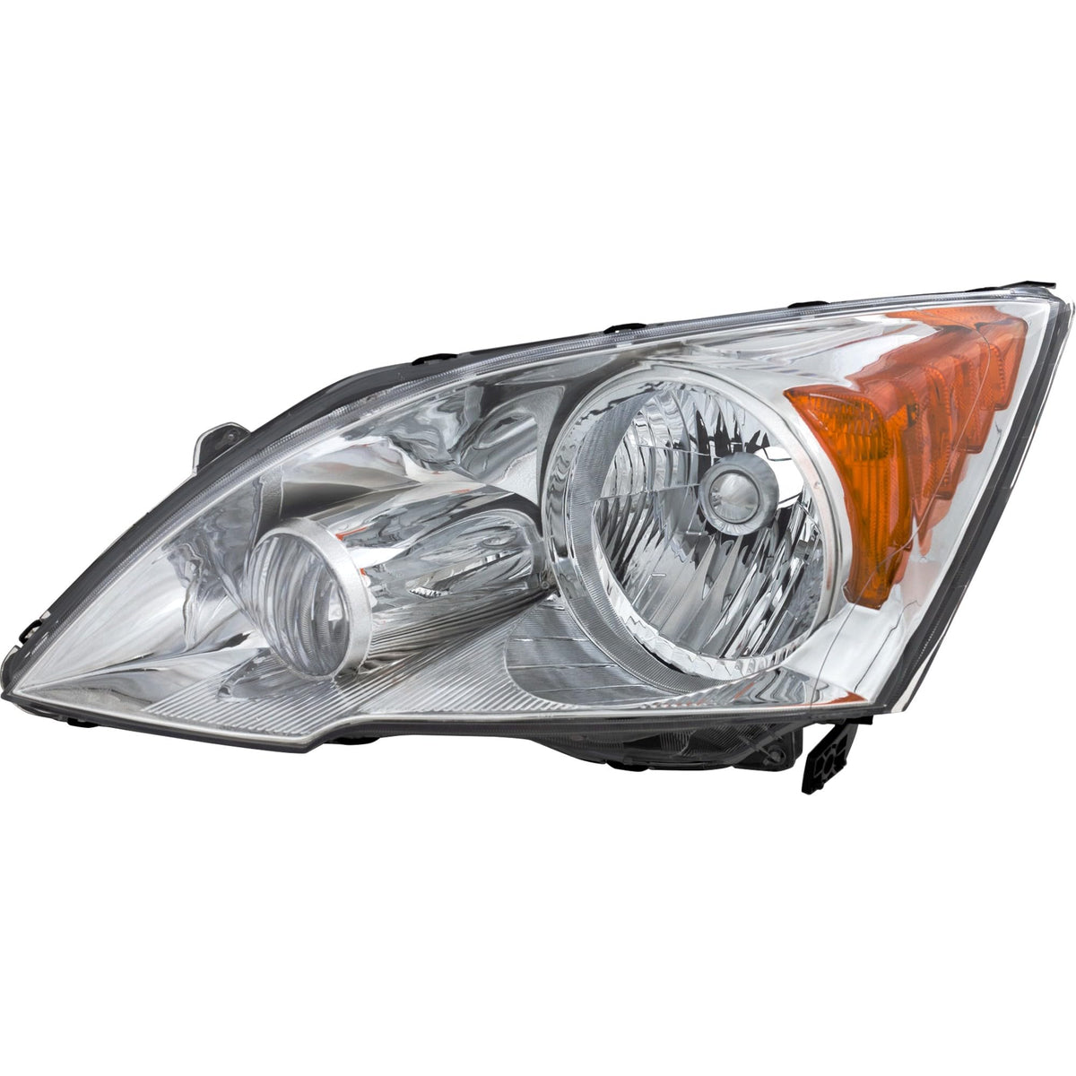 Headlights Lens and Housing Pair/Set for Honda CR-V, Right and Left, Halogen E837