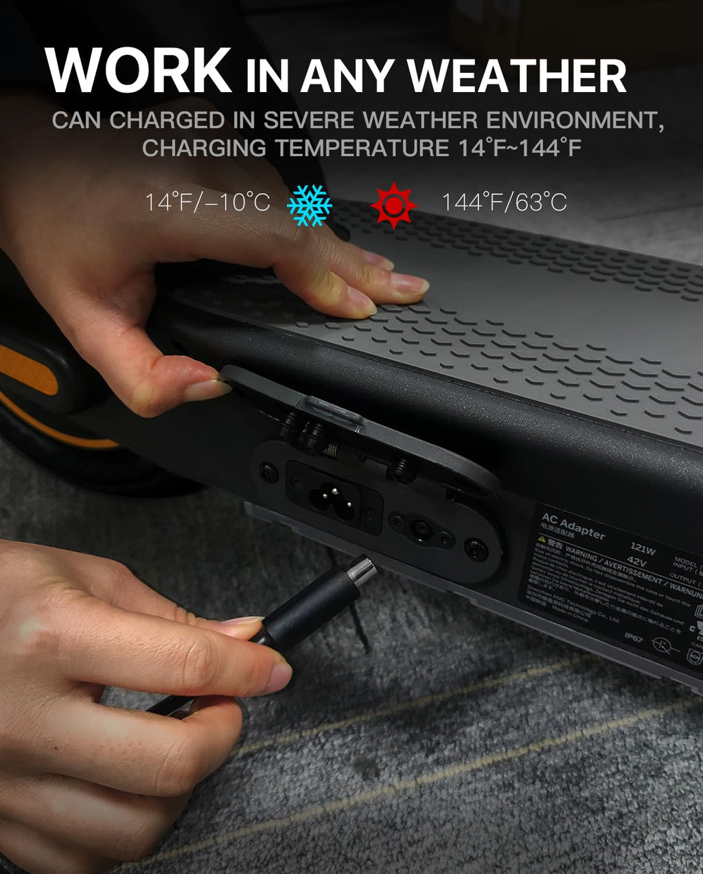 42V 1.7A Charger for 36V Li-on Battery Power Adapter H64041