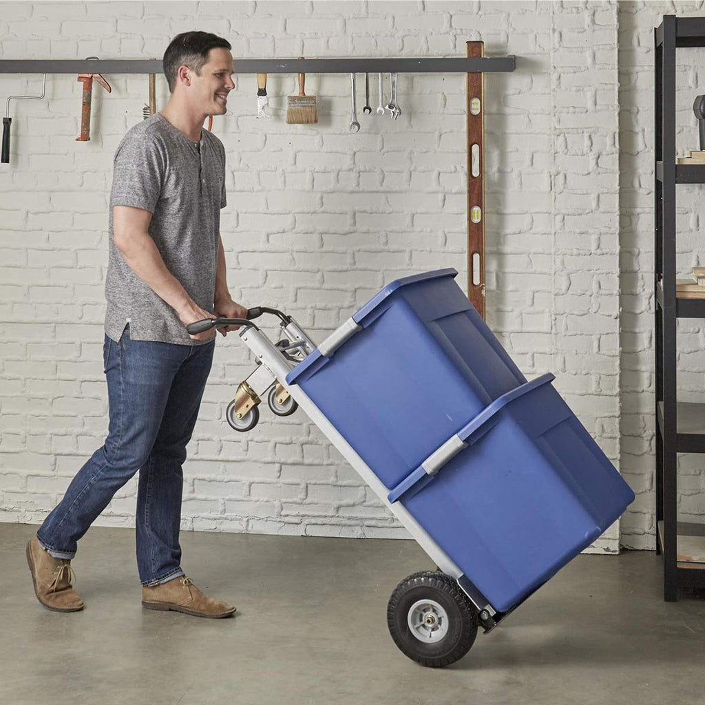 3 in 1 Aluminium Hand Truck with Flat-Free Wheels X405069