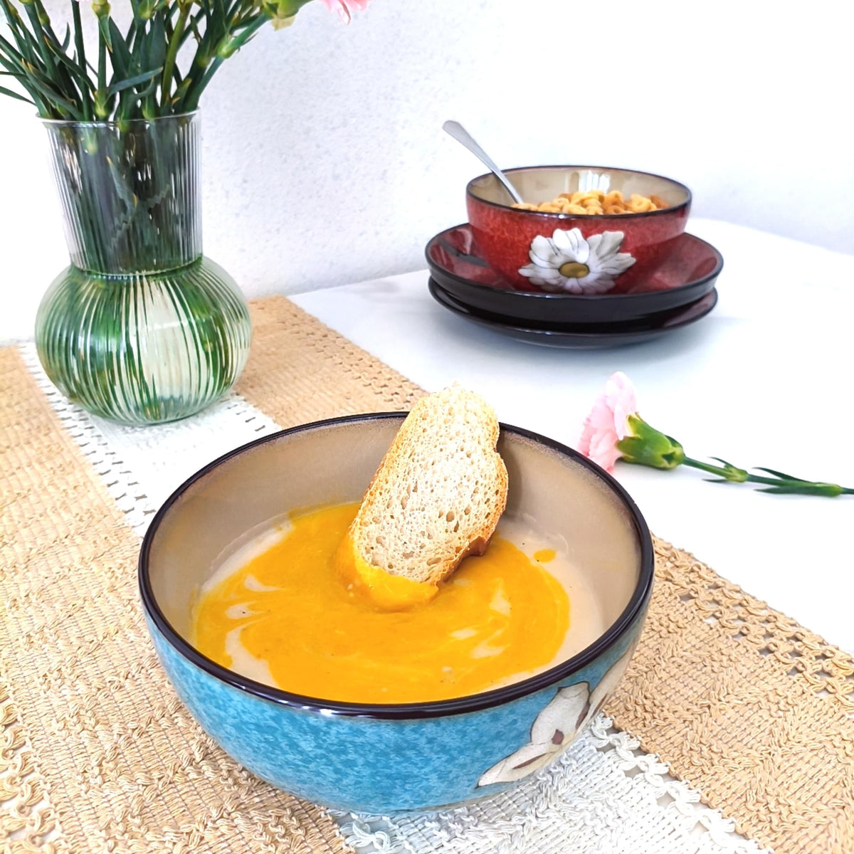 28oz Ceramic Bowl Set of 4 L3486