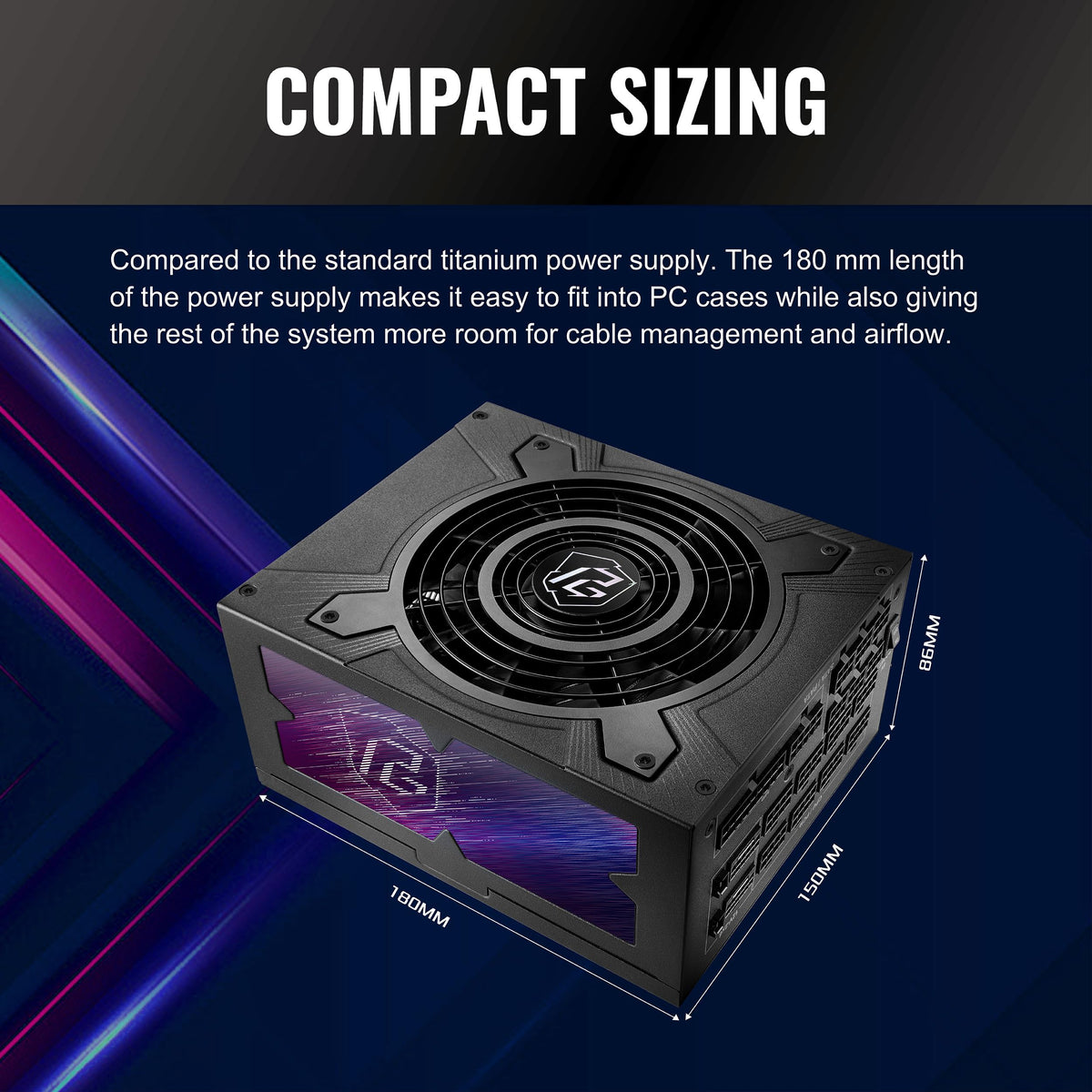 1600W Fully Modular ATX 3.1 Power Supply G8341