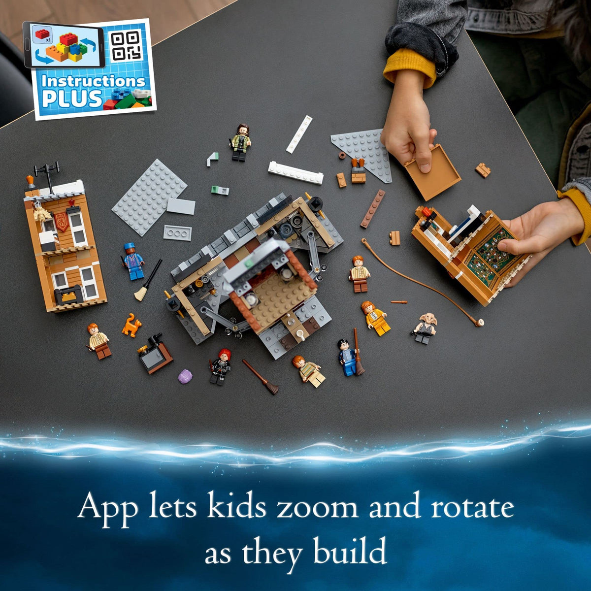 Building Set with 9 Minifigures U701