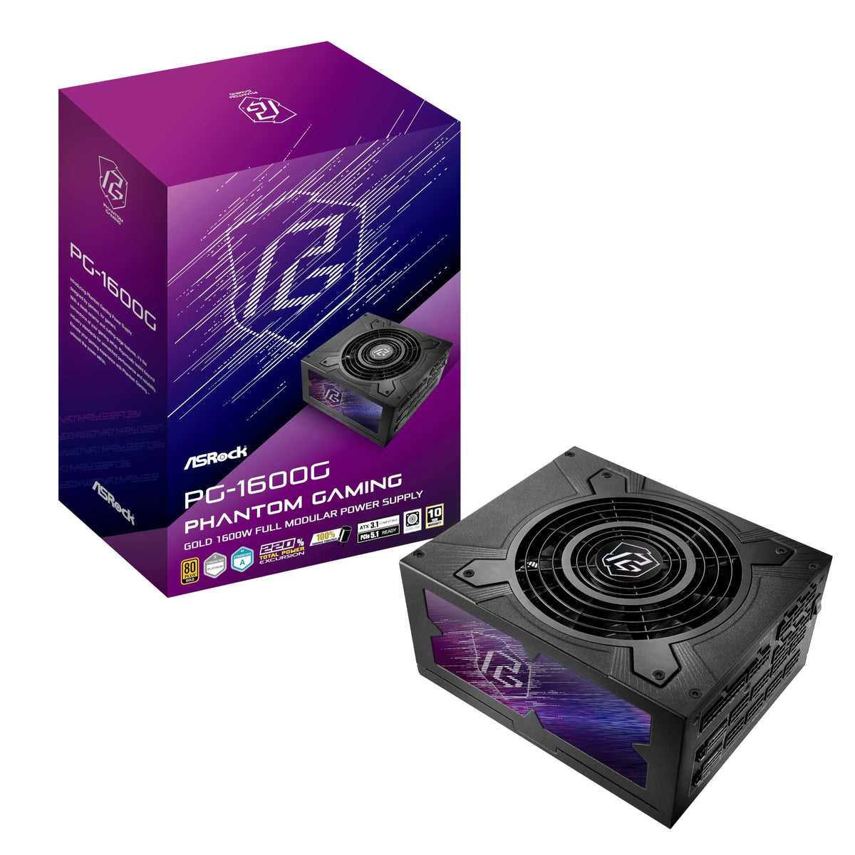 1600W Fully Modular ATX 3.1 Power Supply G8341