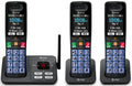 3 Handsets Cordless Phone with Answering System I43158