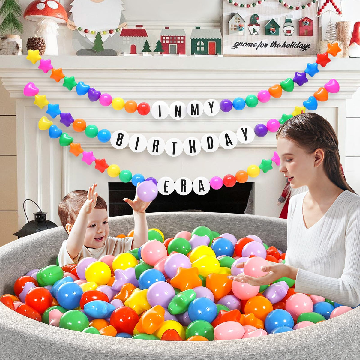 100 200 500 Plastic Balls for Toddlers Phthalate Free BPA Free Non-Toxic Crush Proof Y44191