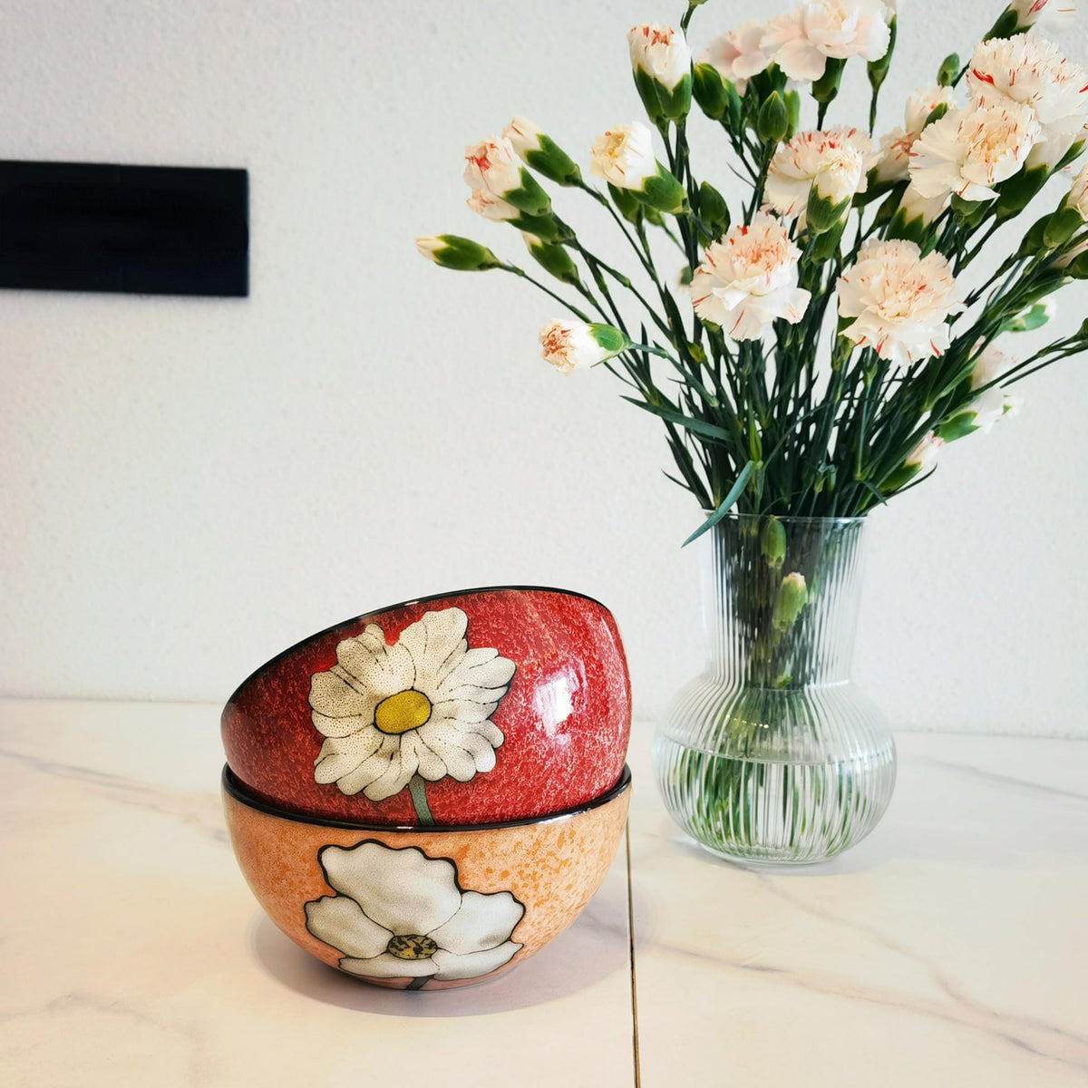 28oz Ceramic Bowl Set of 4 L3486