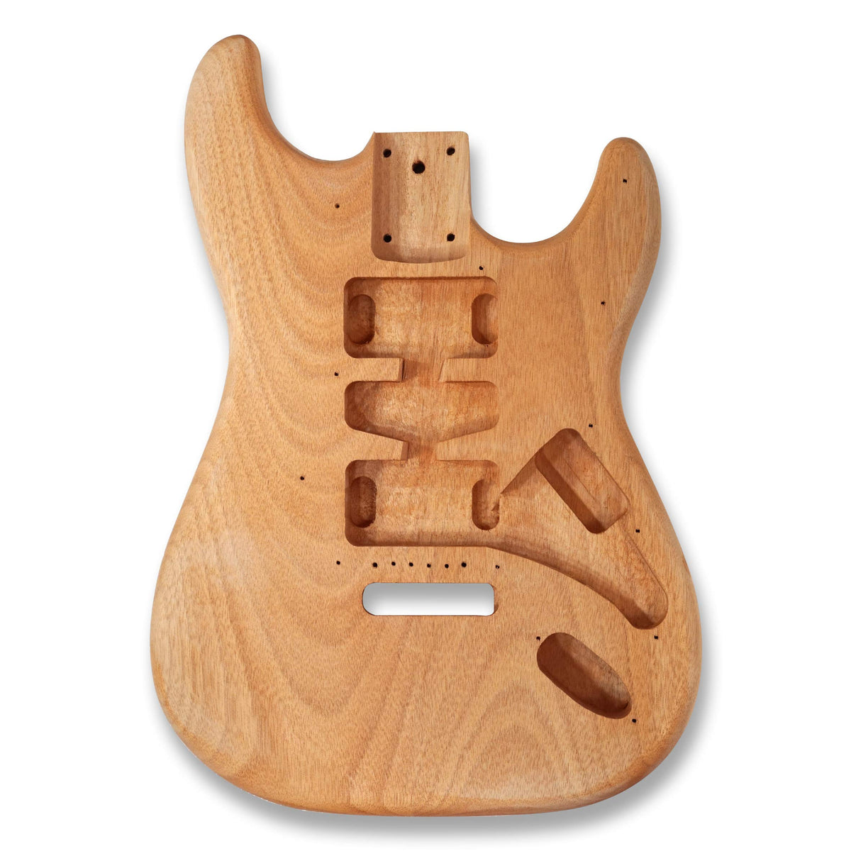 Electric Guitar Kit Okoume Body Maple Neck Ebony Fingerboard B139