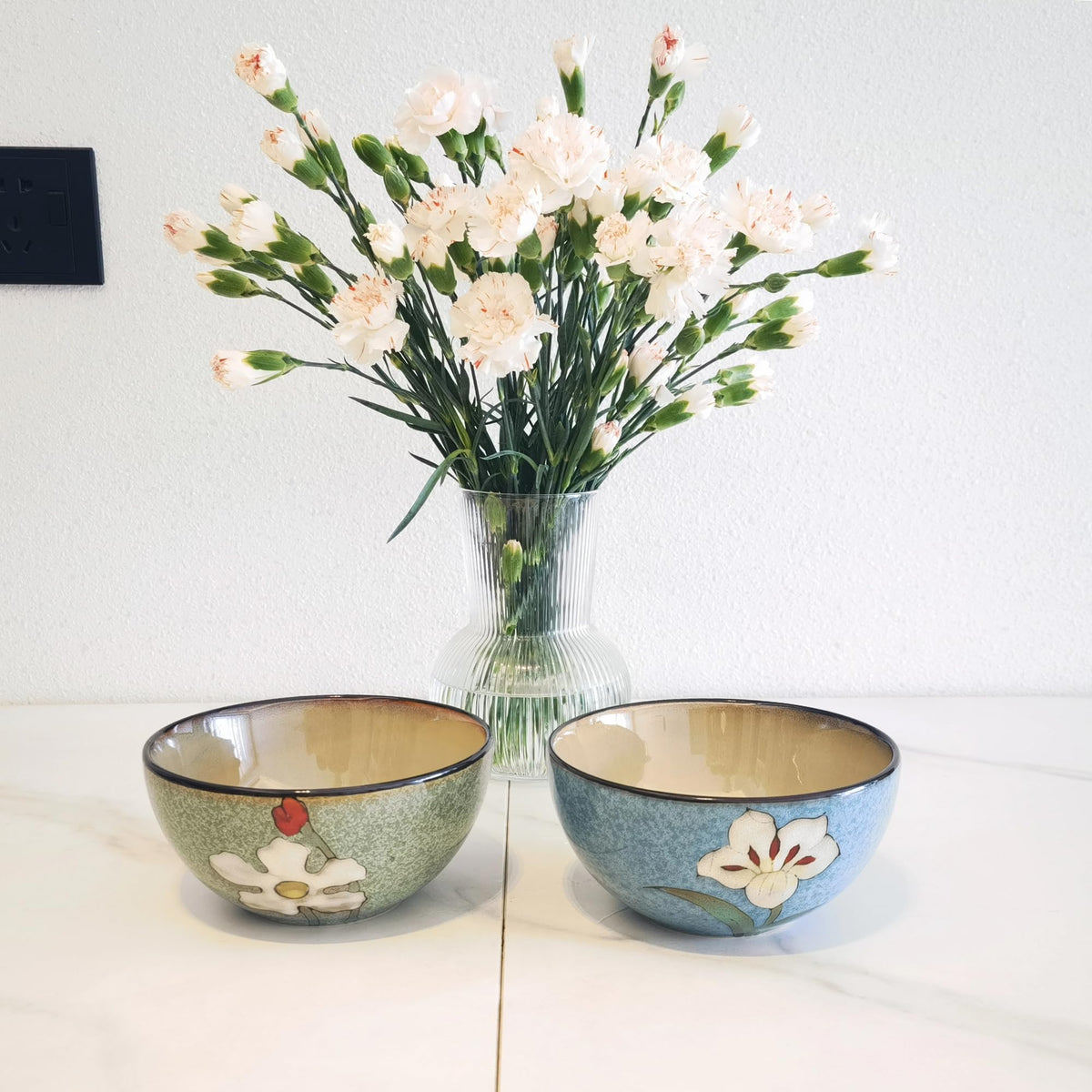 28oz Ceramic Bowl Set of 4 L3486