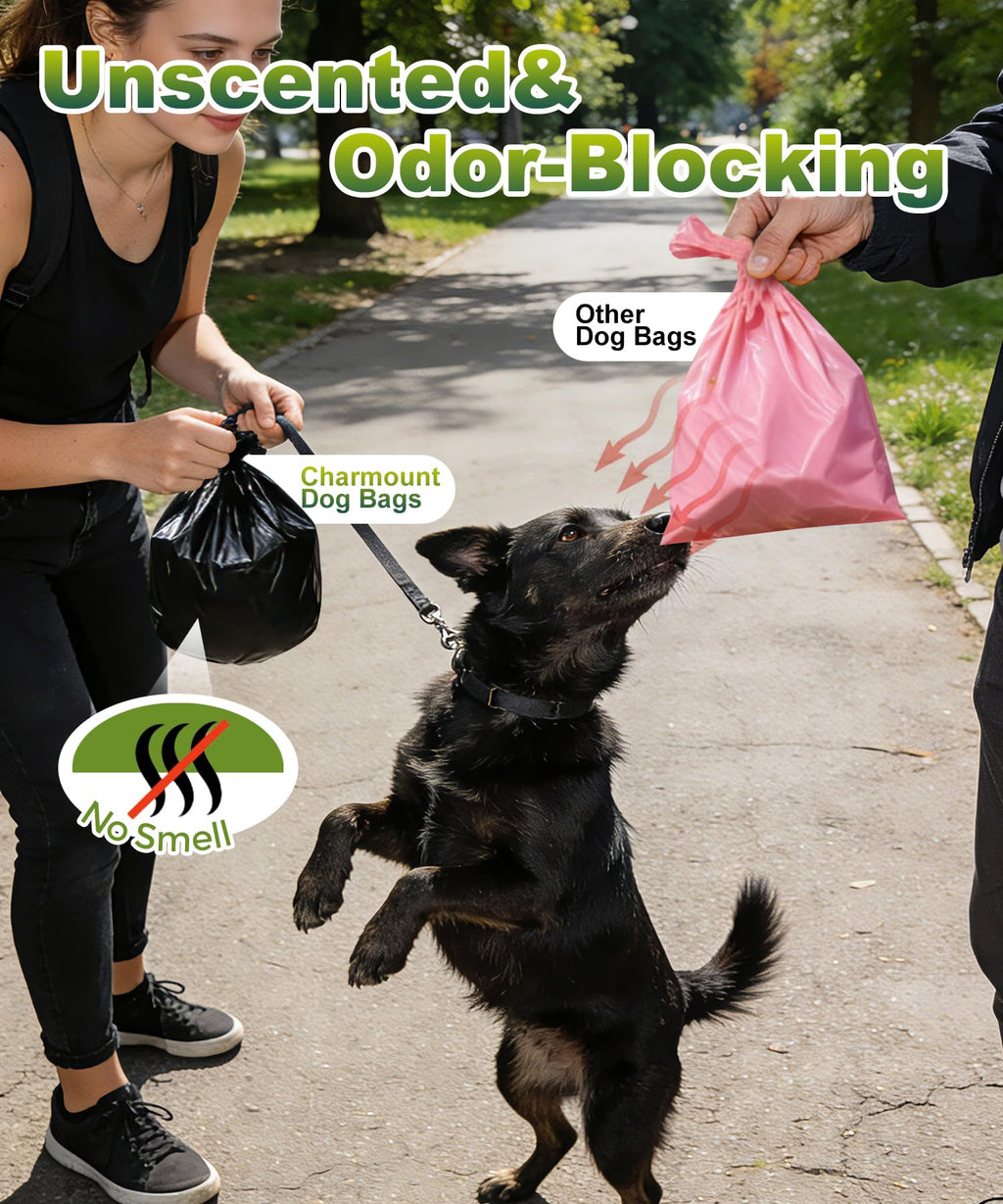 200 Pack Dog Poop Bags Rolls with Dispenser Q35821