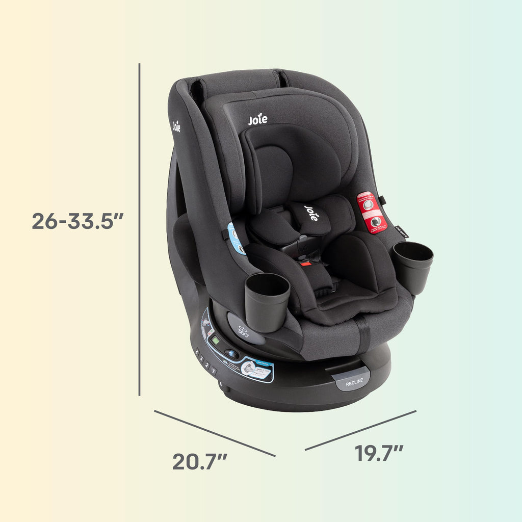 2-in-1 Rotating Convertible Car Seat N64303