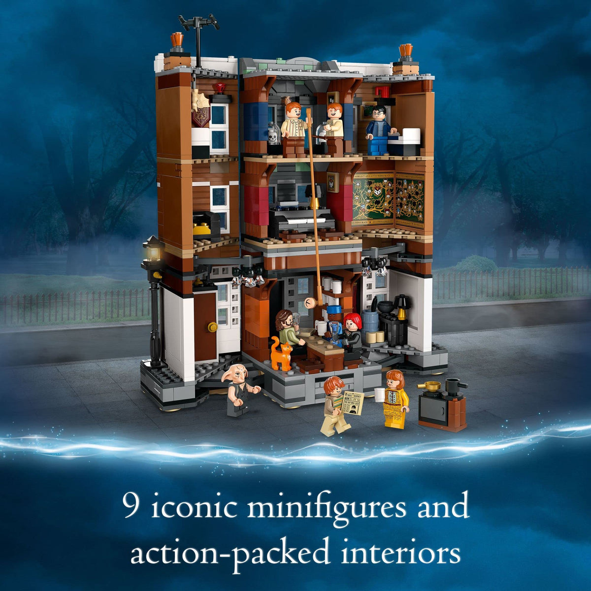 Building Set with 9 Minifigures U701