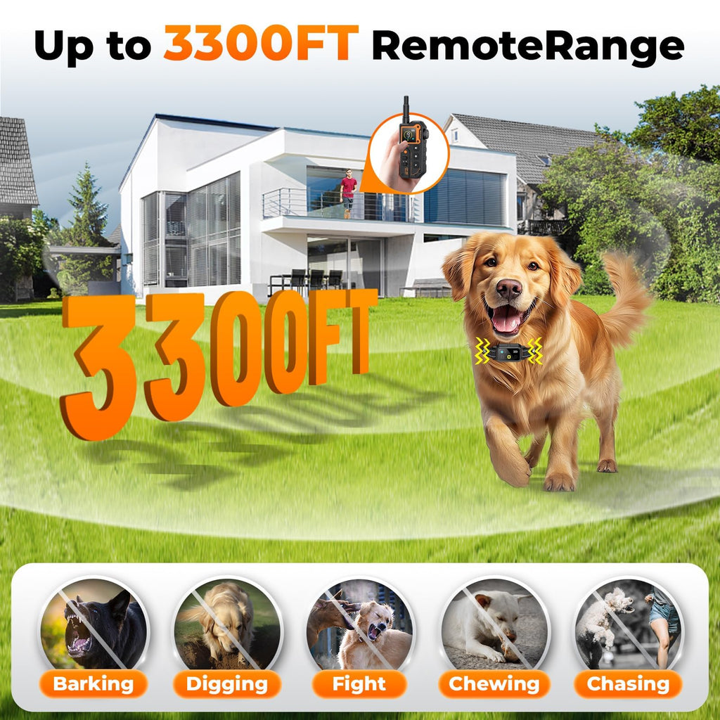 Dog Training Collar with Remote J865356