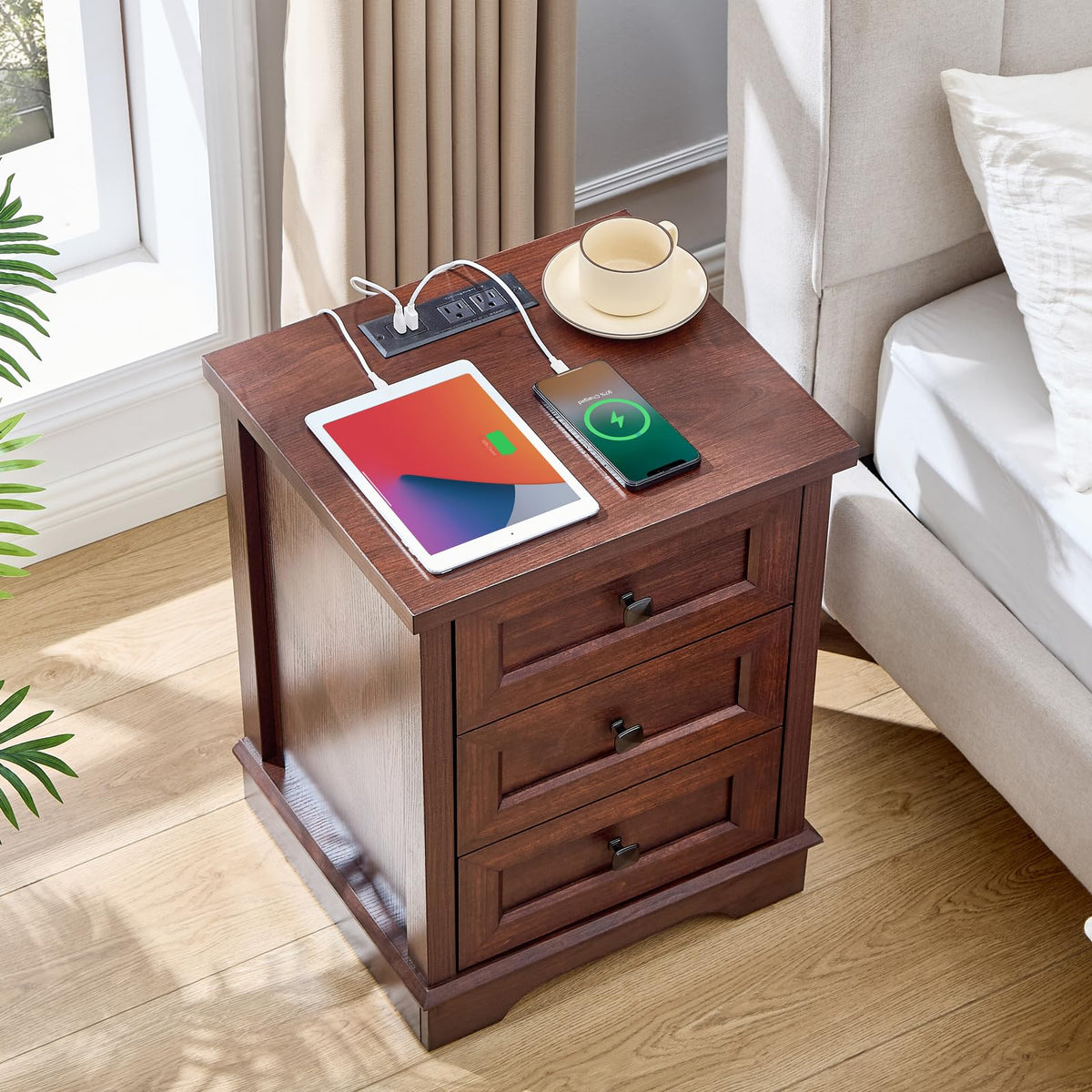 Dark Cherry Dresser X5227
