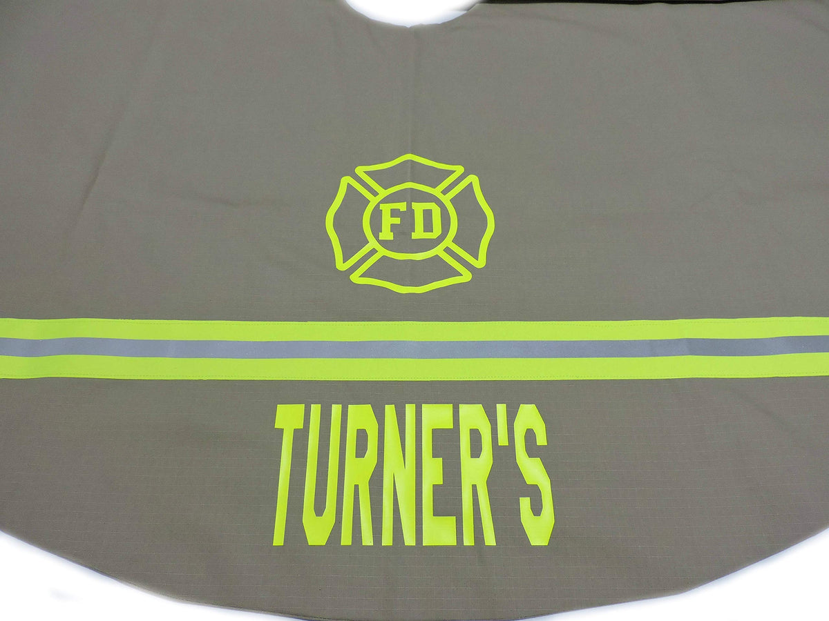 Firefighter Christmas Tree Skirt N4738