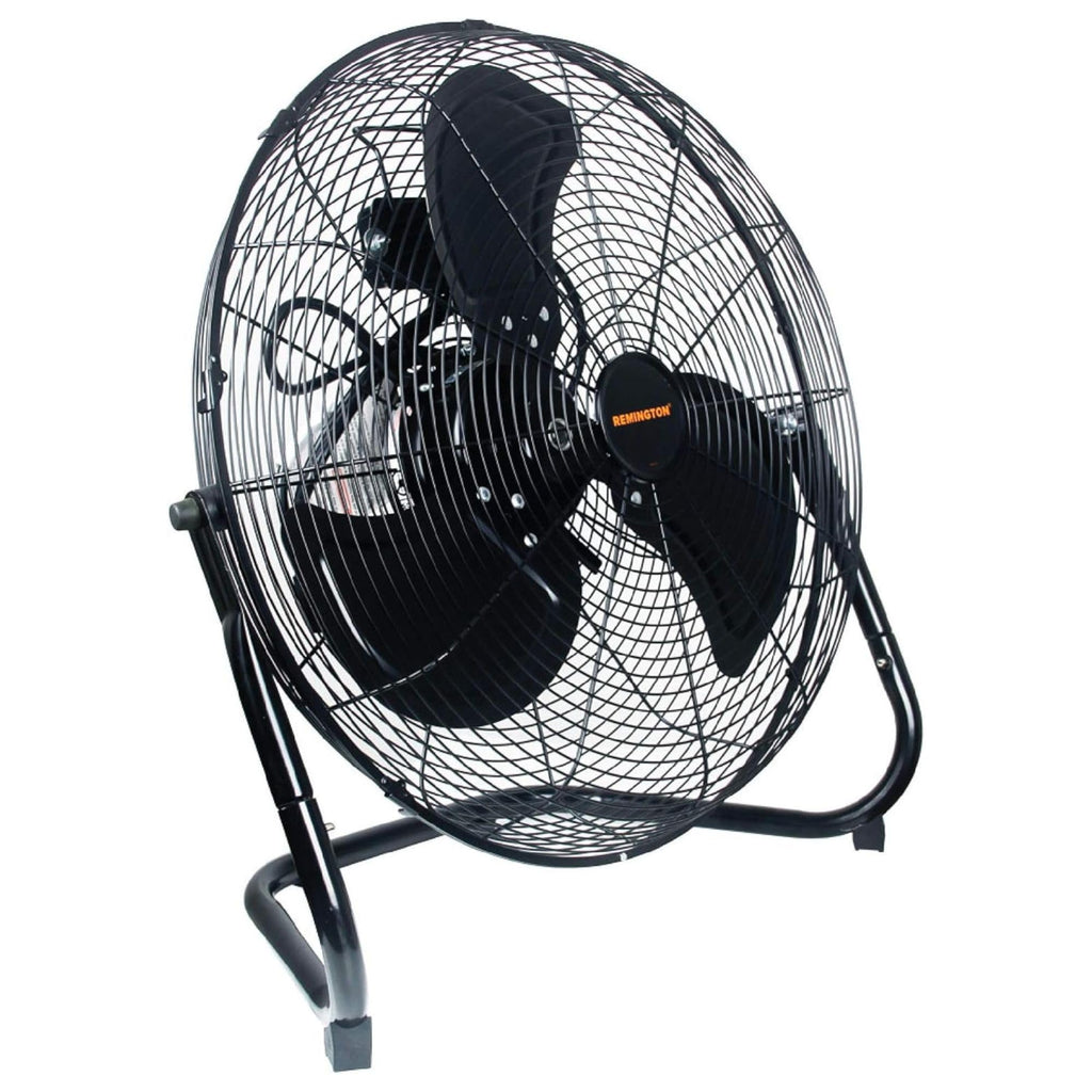 20 Inch 3 Speed Black Metal Floor Fan Q958757