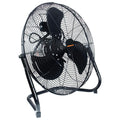20 Inch 3 Speed Black Metal Floor Fan Q958757