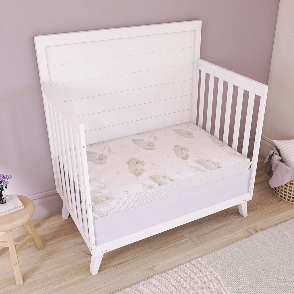 2-in-1 Dual-Sided Mini Crib Mattress R38362