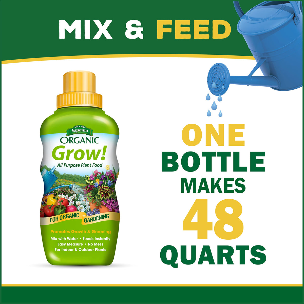 Organic Liquid Concentrate Plant Food 16oz B723738